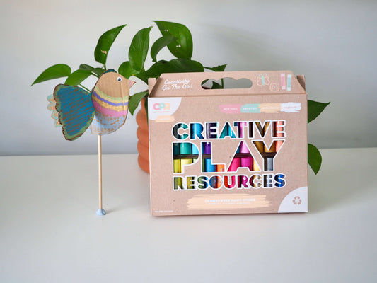 craft idea with paint sticks