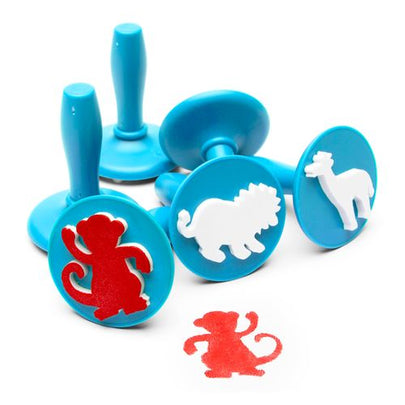 EC - Paint & Dough Stampers Jungle Animals (set of 6)
