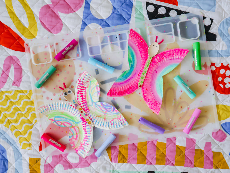 washable paint sticks for toddlers. screen-free activities for kids.