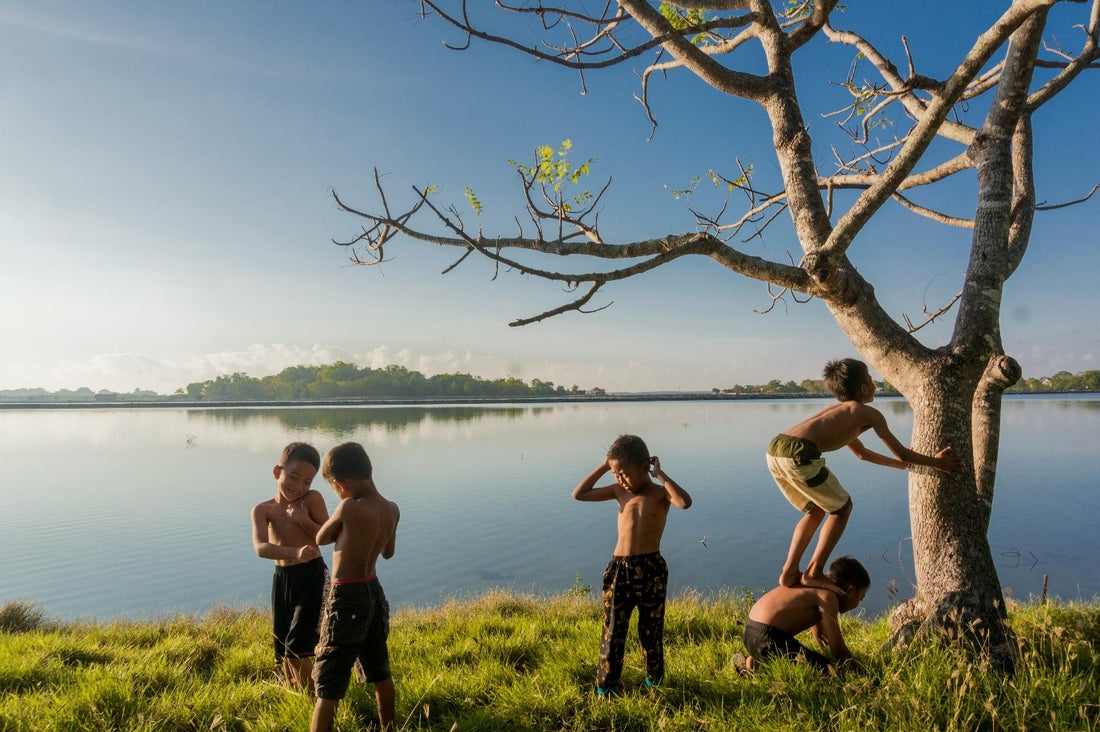 Kids enjoying physical play involves activities that require bodily movement and coordination