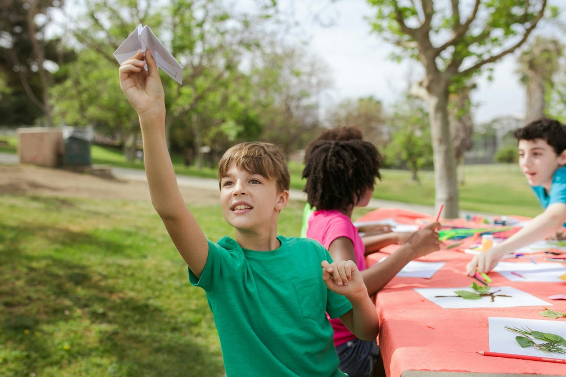 Kids enjoying a supportive environment, offering diverse experiences that nurture their creative minds 