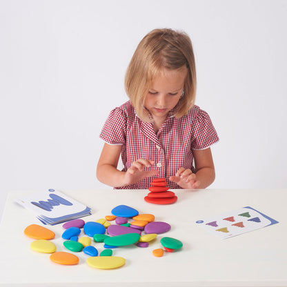 Rainbow Pebbles Set