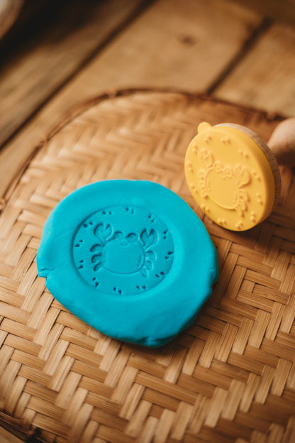 silicone stamp with crab mould