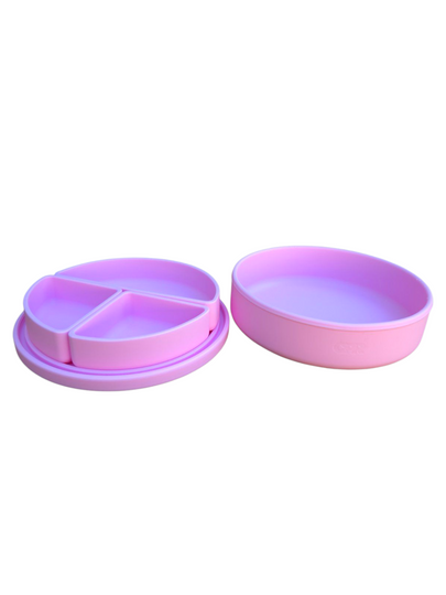 5 piece silicone feeding meal set for toddlers