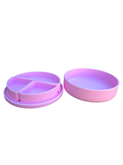 5 piece silicone feeding meal set for toddlers