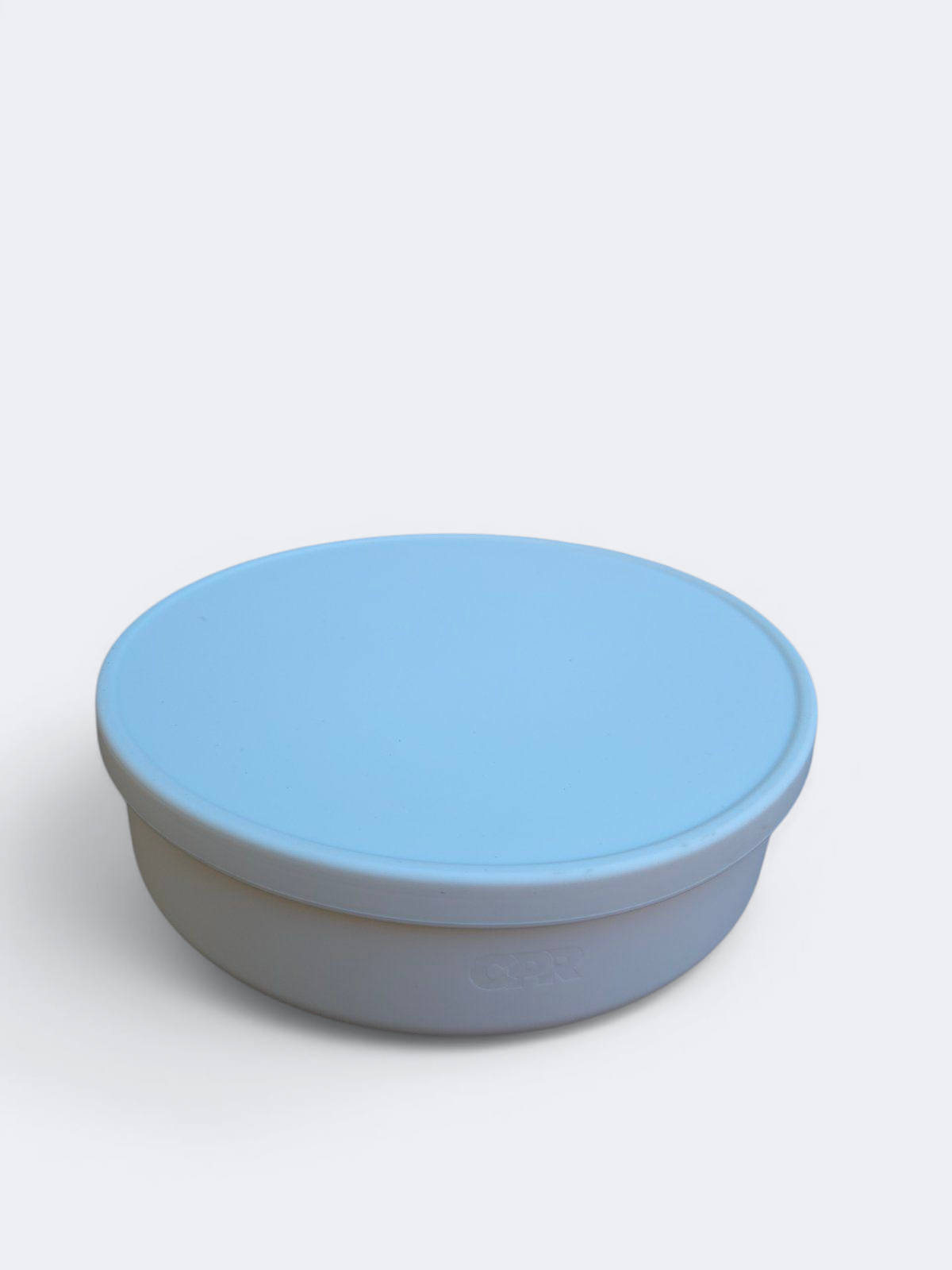 natural silicone meal set with lid 