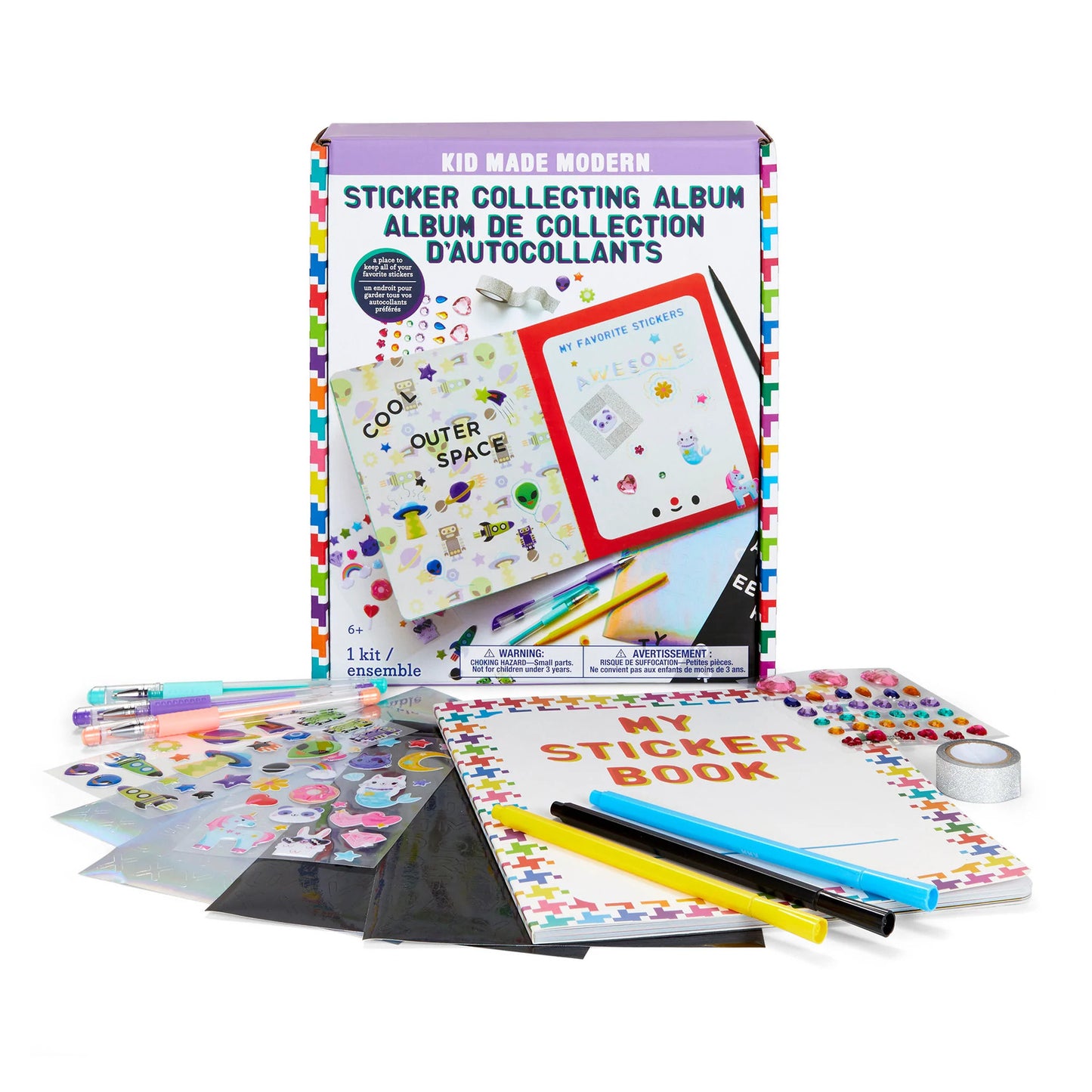 Kid Made Modern - Sticker Collecting Book