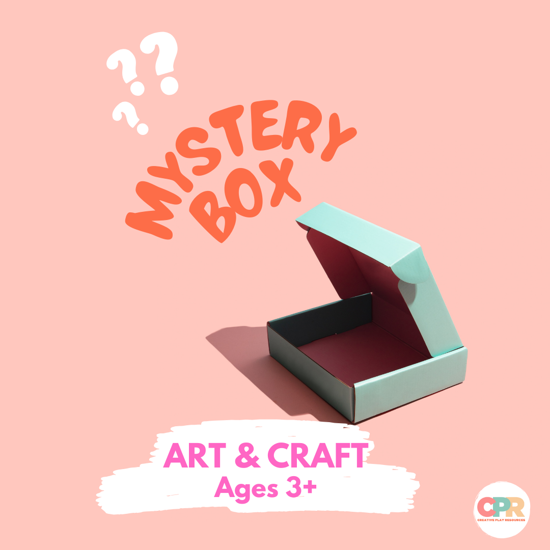 Art & Craft Mystery Box for Kids (Ages 3+)