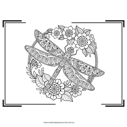 animal colouring printable