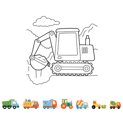 construction colouring