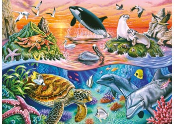 Ravensburger 100pc - Beautiful Ocean Puzzle