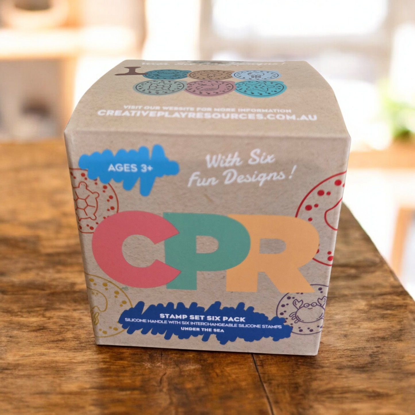 Playdough Stampers 6 Piece Set - Under The Sea