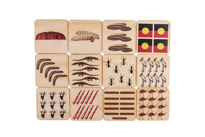 1 TO 12 INDIGENOUS PUZZLE - www.creativeplayresources.com.au