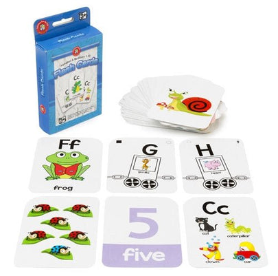 Alphabet and Numbers 1-10 Flash Cards - www.creativeplayresources.com.au