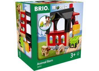 BRIO - Animal Barn 6 pieces - www.creativeplayresources.com.au