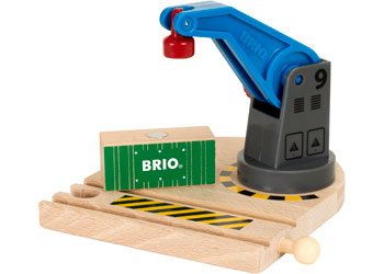 BRIO Crane - Low Level Crane, 2 pieces - www.creativeplayresources.com.au