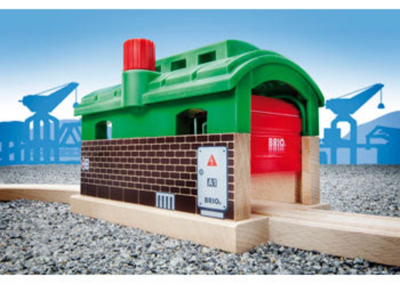 BRIO Destination - Train Garage - www.creativeplayresources.com.au