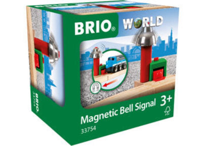 BRIO Tracks - Magnetic Bell Signal - www.creativeplayresources.com.au