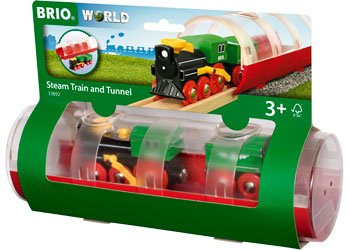 BRIO Train - Tunnel & Steam Train, 3 pieces - www.creativeplayresources.com.au