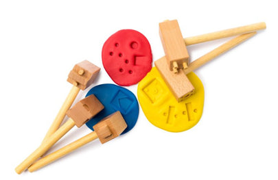 Clay Hammers 5pcs - www.creativeplayresources.com.au