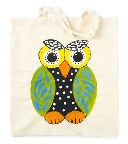 Create-It Shopping Bag Calico 37 x 42cm Pk of 12 - www.creativeplayresources.com.au