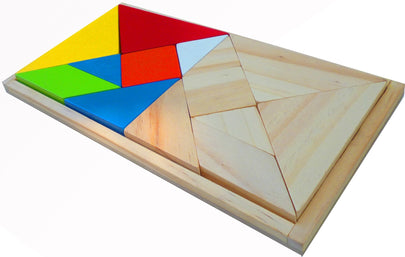 Double Tangram puzzle - www.creativeplayresources.com.au Q Toys