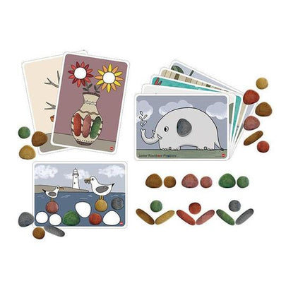 EDX - Junior Rainbow Pebbles Eco-Friendly Material - www.creativeplayresources.com.au Edx Education