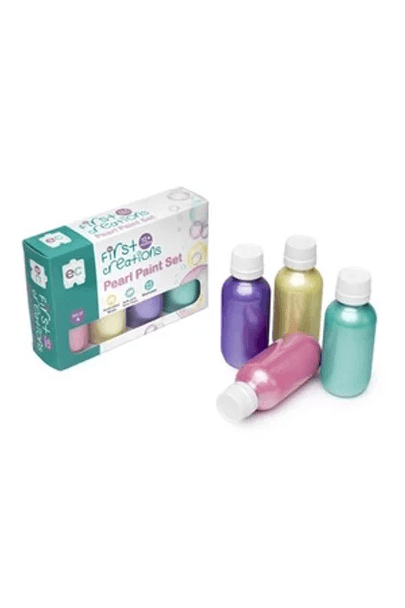 First Creations Pearl Paint 100ml Set of 4 - www.creativeplayresources.com.au
