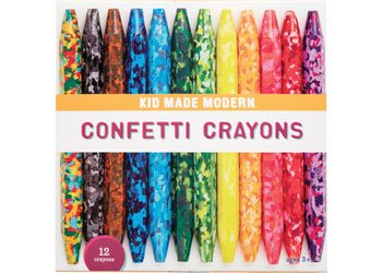 Kid Made Modern - Confetti Crayons - www.creativeplayresources.com.au