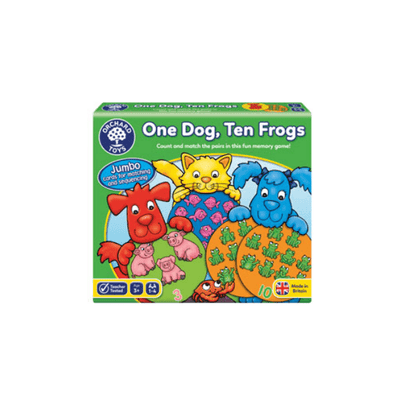 Orchard Game - One Dog, Ten Frogs - www.creativeplayresources.com.au