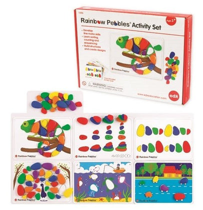Rainbow Pebbles Activity Set - www.creativeplayresources.com.au