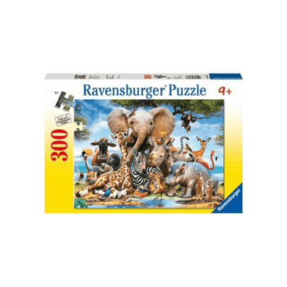 Ravensburger - African friends Puzzle 300 pieces - www.creativeplayresources.com.au