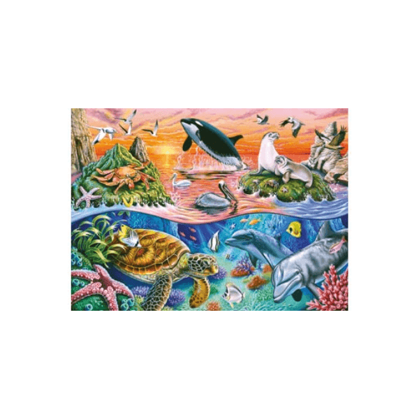 Ravensburger - Beautiful Ocean Puzzle 100 pieces - www.creativeplayresources.com.au