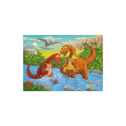 Ravensburger - Dinosaurs at play 2x24 pieces - www.creativeplayresources.com.au