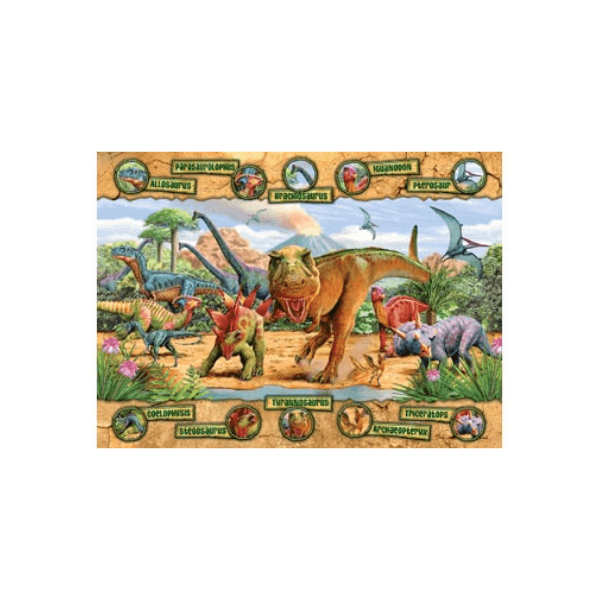 Ravensburger - Dinosaurs Puzzle 100 pieces - www.creativeplayresources.com.au