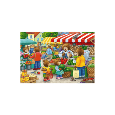 Ravensburger - Let's go Shopping 2x12 pieces - www.creativeplayresources.com.au