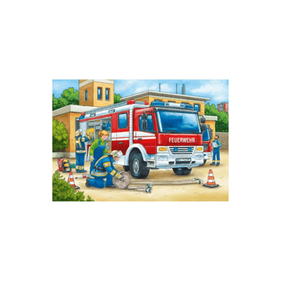 Ravensburger - Police and Firefighters Puzzle 2x12 pieces - www.creativeplayresources.com.au