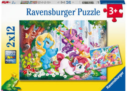 Ravensburger - Unicorns at Play 2x12 pieces - www.creativeplayresources.com.au